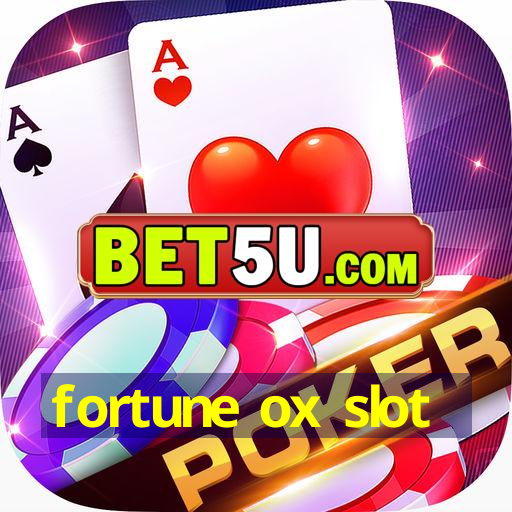 fortune ox slot